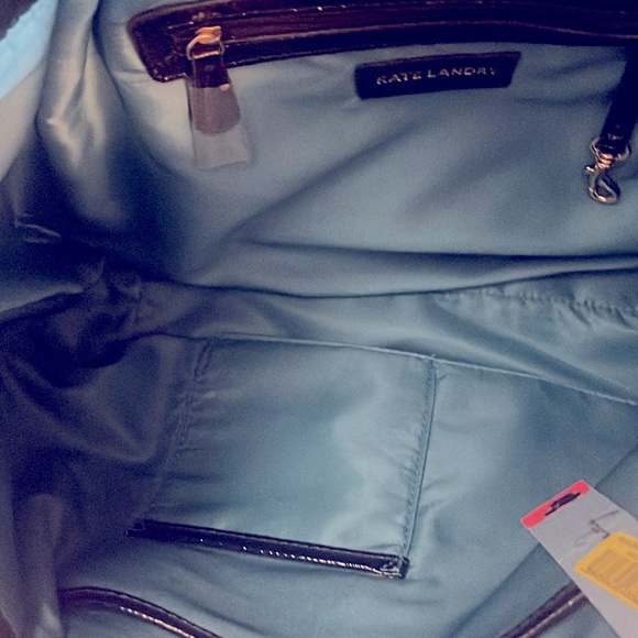 Kate Landry Large Grey Leopard Print Tote Bag - Picture 9 of 14